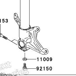 2003 Kawasaki NINJA ZX-6R (ZX636-B1) Front Fork | Babbitts
