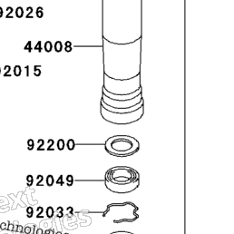 2003 Kawasaki NINJA ZX-6R (ZX636-B1) Front Fork | Babbitts