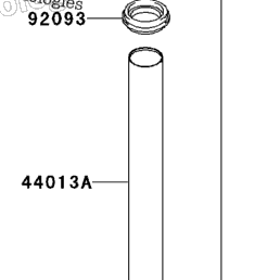 2004 Kawasaki NINJA ZX-6R (ZX636-B2) Front Fork | Babbitts