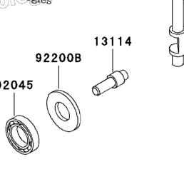 2003 Kawasaki SUPER SHERPA (KL250-G7) Clutch | Babbitts Kawasaki