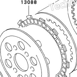 2003 Kawasaki SUPER SHERPA (KL250-G7) Clutch | Babbitts Kawasaki