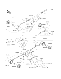 2009 Kawasaki VULCAN 1700 CLASSIC (VN1700E9F) Turn Signals (E9f