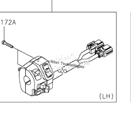 2024 Kawasaki Ninja ZX-4R ABS (ZX400PRFNN) Handlebar | Holzhauers