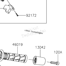 2024 Kawasaki Ninja ZX-4R ABS (ZX400PRFNN) Handlebar | Holzhauers