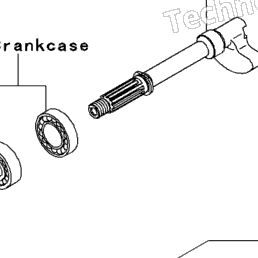 2009 Kawasaki KFX450R (KSF450B9F) Crankshaft | Babbitts Kawasaki