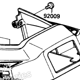 1988 Kawasaki NINJA 600R (ZX600-C1) Seat | Babbitts Kawasaki Parts