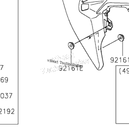 2018 Kawasaki Z125 PRO (BR125JJS) Fuel Tank | Babbitts Kawasaki