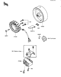 1985 Kawasaki LTD Shaft (ZN700-A2) Generator/Regulator | Ron Ayers