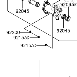 2016 Kawasaki KFX 50 (KSF50BGF) Rear Hub | Babbitts Kawasaki Parts