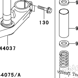 2001 Kawasaki ZRX1200R (ZR1200-A1) Front Fork | Babbitts Kawasaki