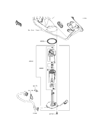 2016 Kawasaki NINJA ZX-10R (ZX1000RGFA) Fuel Pump | Babbitts