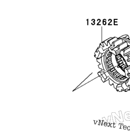 2007 Kawasaki NINJA 650R (EX650A7F) Transmission | Babbitts