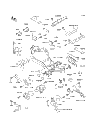 1999 Kawasaki NINJA ZX-11 (ZX1100-D7) Battery Case | PartsPitstop.com