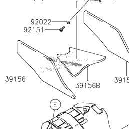2016 Kawasaki NINJA ZX-14R ABS (ZX1400JGF) Fuel Tank(Jgf/Jhf