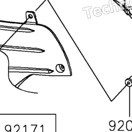 2016 Kawasaki NINJA ZX-14R ABS (ZX1400JGF) Fuel Tank(Jgf/Jhf