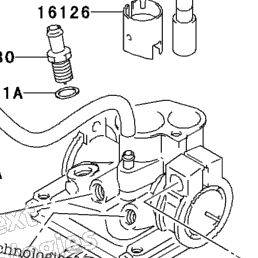 2006 Kawasaki KFX50 (KSF50A6F) Carburetor | Babbitts Kawasaki