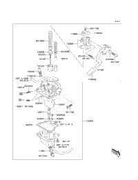 2006 Kawasaki KFX50 (KSF50A6F) Carburetor | Babbitts Kawasaki