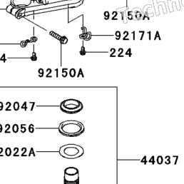 2013 Kawasaki NINJA 300 ABS (EX300BDF) Front Fork | Babbitts