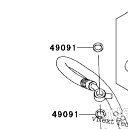 2008 Kawasaki NINJA ZX-14 (ZX1400C8F) Clutch Master Cylinder