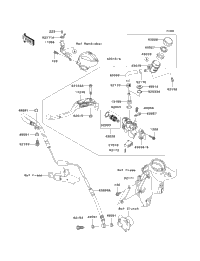 2008 Kawasaki NINJA ZX-14 (ZX1400C8F) Clutch Master Cylinder