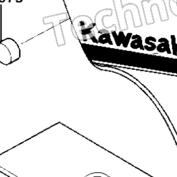 1986 Kawasaki Ninja 1000R (ZX1000-A1) Fuel Tank | Babbitts