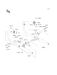 2001 Kawasaki W650 (EJ650-A3) Muffler(S) | Babbitts Kawasaki Parts