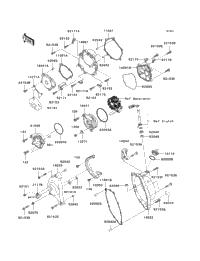 tomo出品 2005 Kawasaki NINJA ZX-10R (ZX1000-C2) Engine Cover(S) | Babbitts