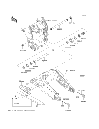 2010 Kawasaki NINJA ZX-10R (ZX1000FAF) Swingarm | Babbitts
