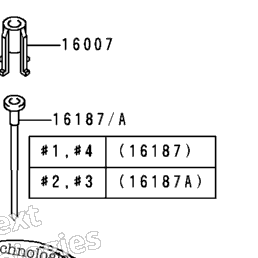 2000 Kawasaki ZR-7 (ZR750-F2) Carburetor Parts | Babbitts Kawasaki