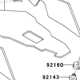 2003 Kawasaki NINJA ZX-9R (ZX900-F2) Fuel Tank (Zx900-F2