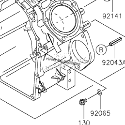 2020 Kawasaki MULE 4010 4x4 (KAF620MLF) Crankcase | Babbitts