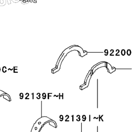 2013 Kawasaki JET SKI ULTRA 300X (JT1500HDF) Crankshaft | Babbitts
