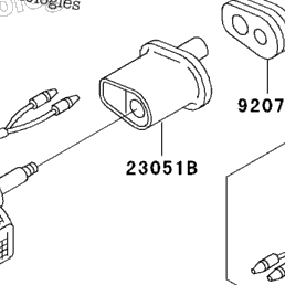 2003 Kawasaki NINJA 250R (EX250-F17) Turn Signals | Babbitts