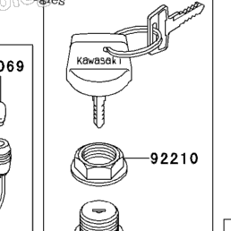 2008 Kawasaki PRAIRIE 360 4X4 (KVF360A8F) Ignition Switch