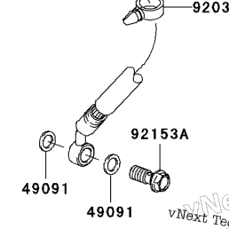 2008 Kawasaki NINJA ZX-10R (ZX1000E8F) Front Master Cylinder