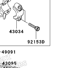 2008 Kawasaki NINJA ZX-10R (ZX1000E8F) Front Master Cylinder