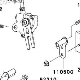 2006 Kawasaki ZZR600 (ZX600J6F) Ignition Switch/Locks/Reflectors