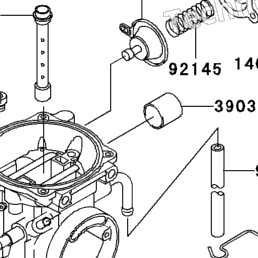 2003 Kawasaki SUPER SHERPA (KL250-G7) Carburetor | Babbitts