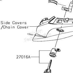 2017 Kawasaki NINJA ZX-10RR (ZX1000ZHF) Ignition Switch/Locks