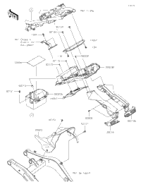 2021 Kawasaki Ninja 650 ABS (EX650MMFNL) Rear Fender(S) | Babbitts