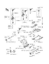 2011 Kawasaki NINJA ZX-10R (ZX1000JBF) Ignition Switch/Locks