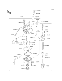2013 Kawasaki KX85 (KX85ADF) Carburetor | Babbitts Kawasaki