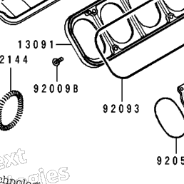 1995 Kawasaki NINJA ZX-7 (ZX750-L3) Air Cleaner | Xtreme Powersports