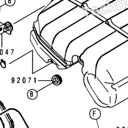 1995 Kawasaki NINJA ZX-7 (ZX750-L3) Air Cleaner | Xtreme Powersports