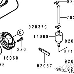 1993 Kawasaki NINJA ZX-7 (ZX750-L1) Air Cleaner | Babbitts
