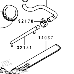 1995 Kawasaki NINJA ZX-7 (ZX750-L3) Air Cleaner | Xtreme Powersports
