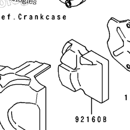1995 Kawasaki NINJA ZX-7 (ZX750-L3) Engine Cover(S) | Babbitts