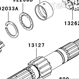 2006 Kawasaki NINJA ZX-6R (ZX636C6F) Transmission | Babbitts
