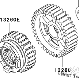 2005 Kawasaki NINJA ZX-6R (ZX636-C1) Transmission | Babbitts