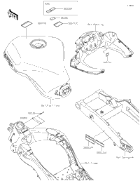 2026 Kawasaki ZX1100HTFNL Labels | Ron Ayers